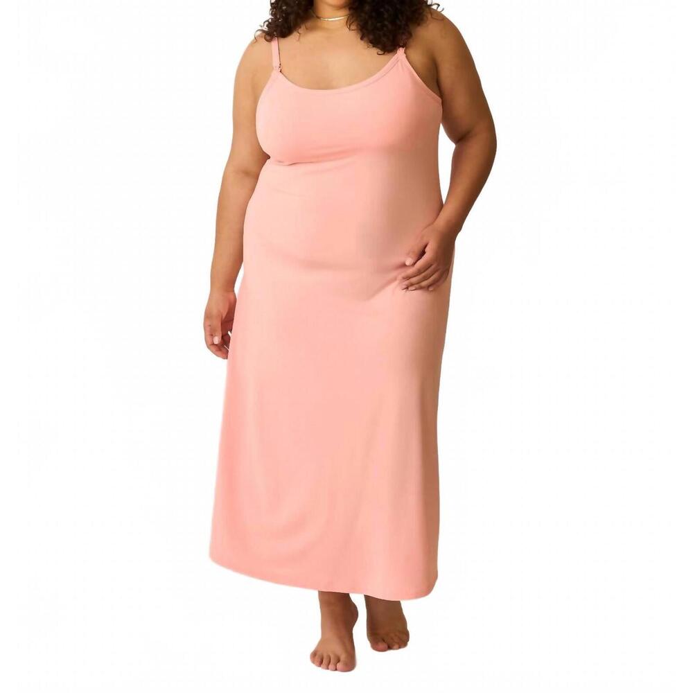 NEW KINDRED BRAVELY sunday maternity & nursing maxi dress in sunset pink